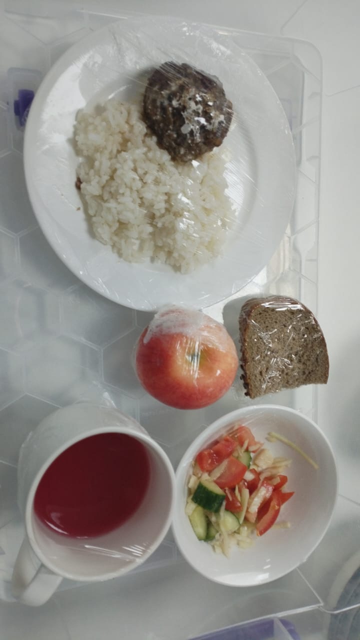 12 желтоқсанға арналған ас мәзірі / Контрольное блюдо на 12 декабря