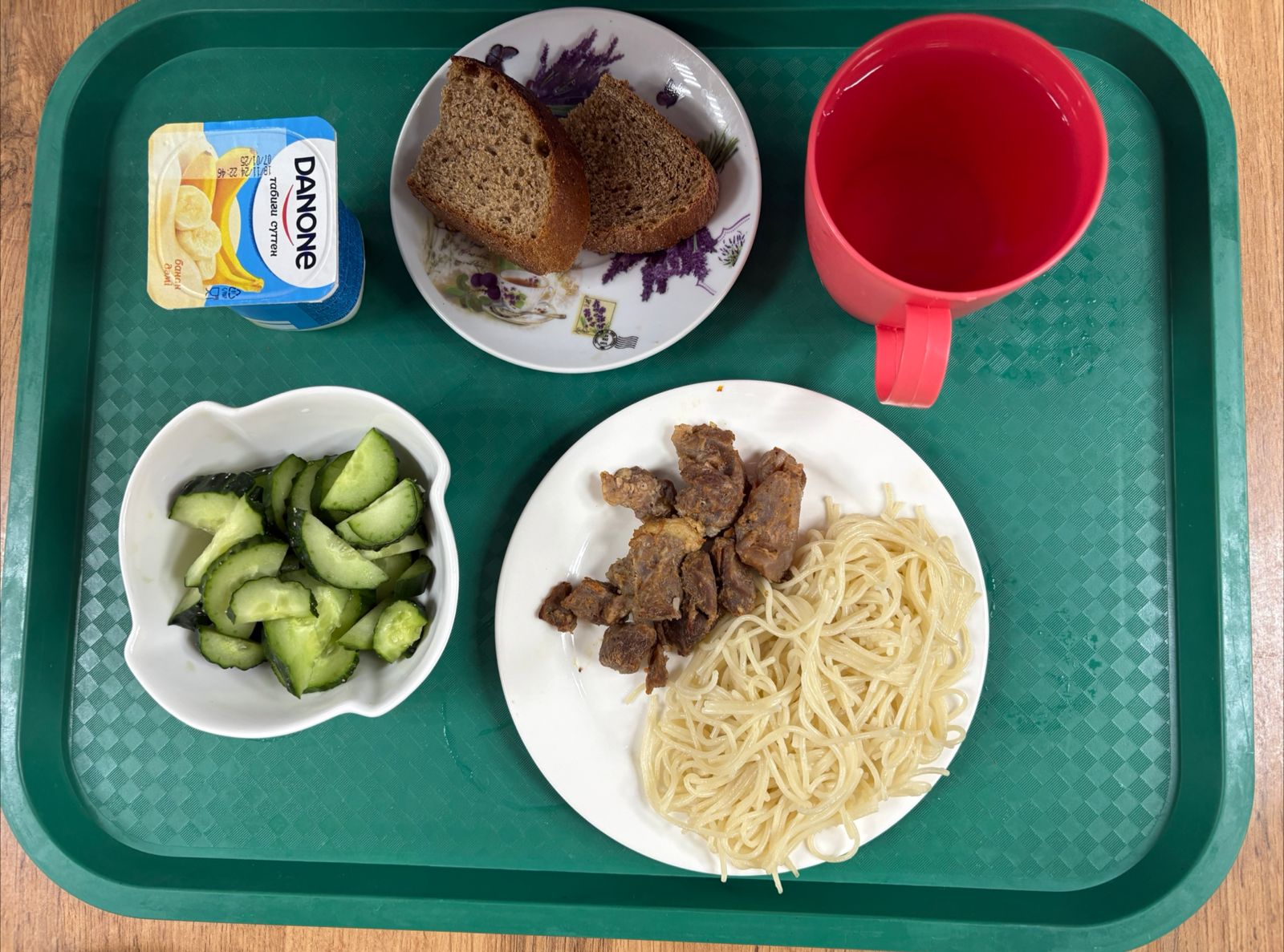 18 қараша арналған ас мәзірі / Контрольное блюдо на 18 ноября 